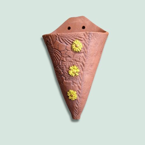 Artisan Wall Cones - Hand-Built One-Off Pottery
