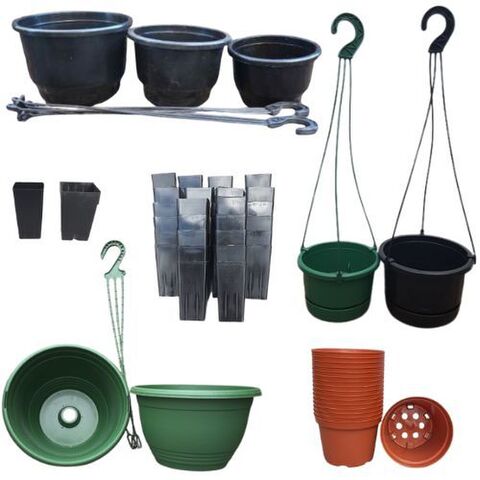Plastic Nursery Pots & Hanging Pot Sets (13cm-17cm) NZ | Kat's Flora
